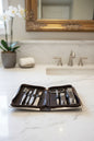 THANK YOU - Manicure Set in Faux Leather Case with Concho