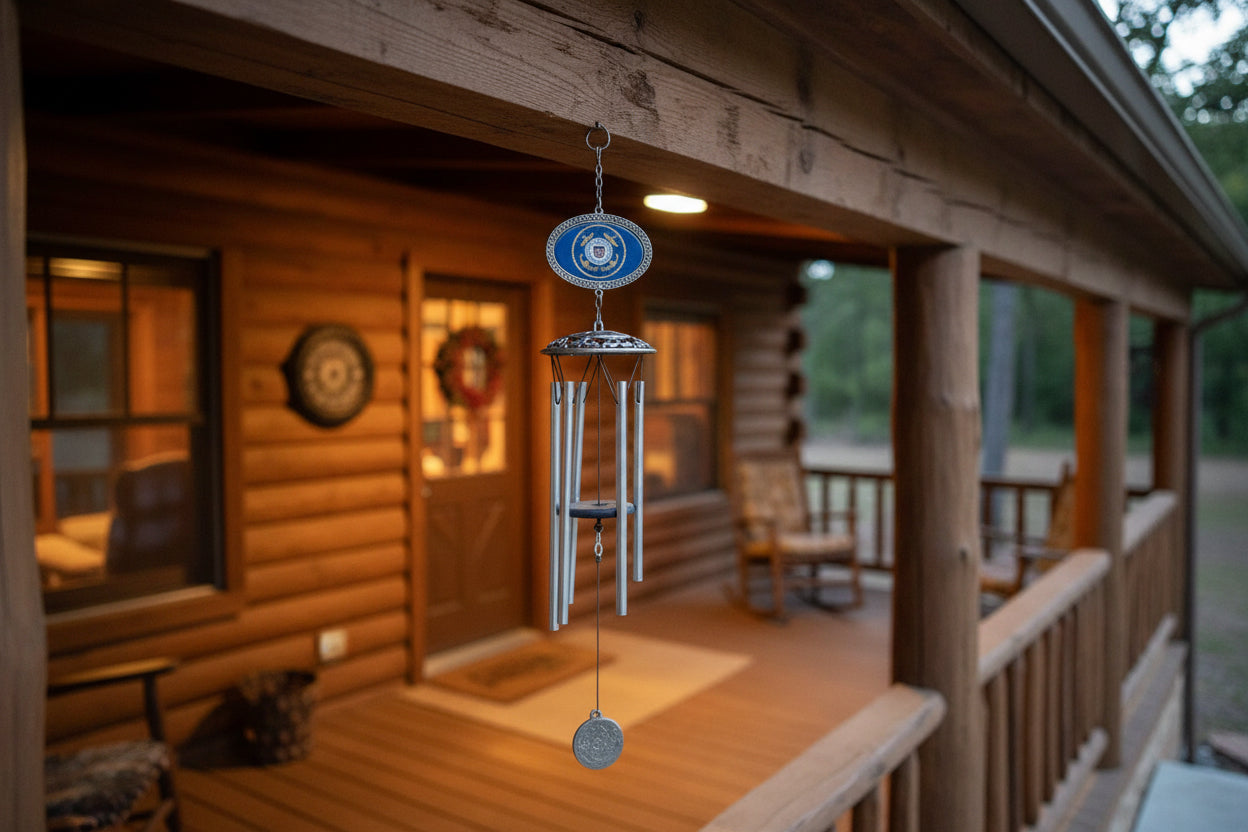THANK YOU - US Coast Guard Wind Chimes