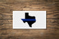 THANK YOU - Texas Shaped Police Sticker