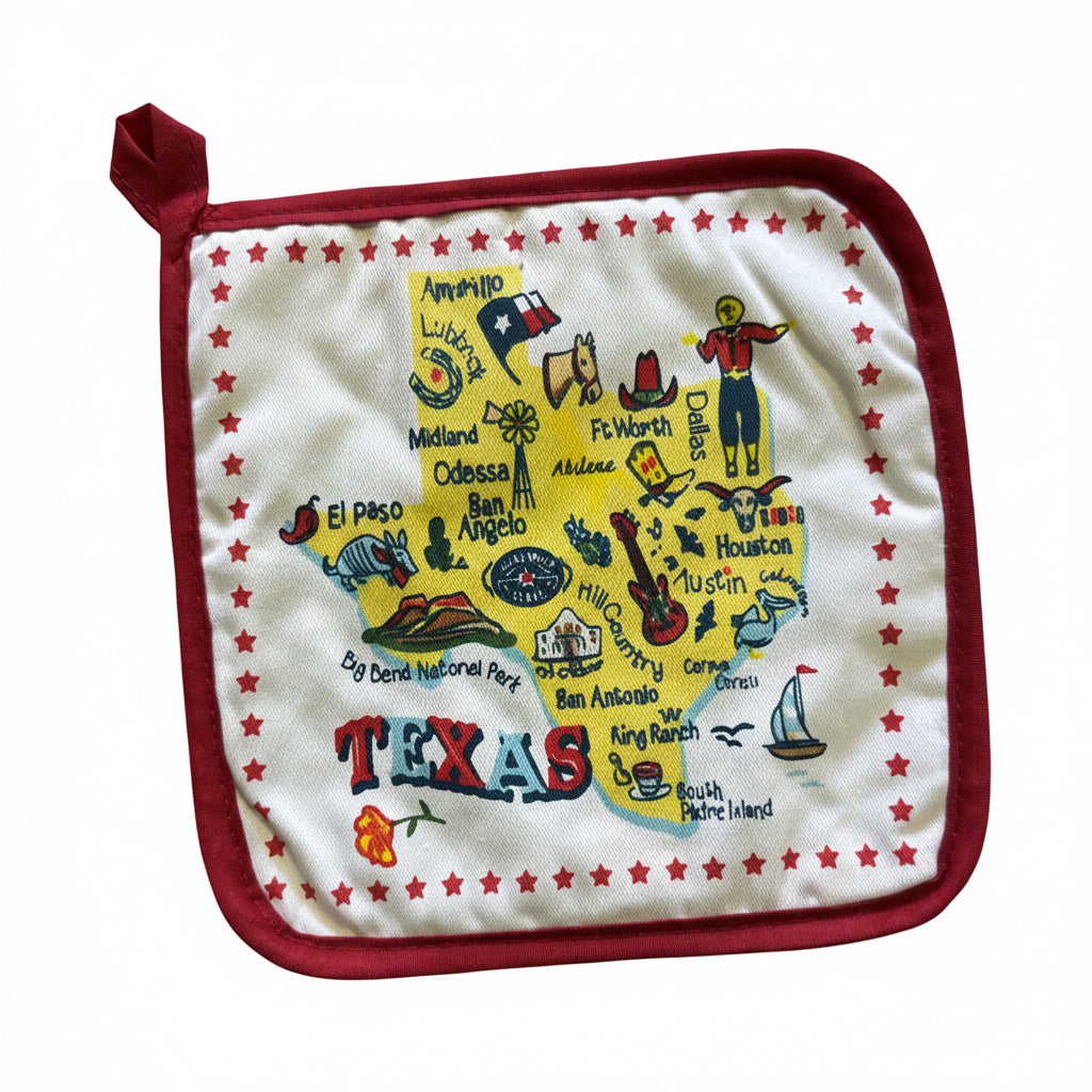 THANK YOU - Texas Map Potholder