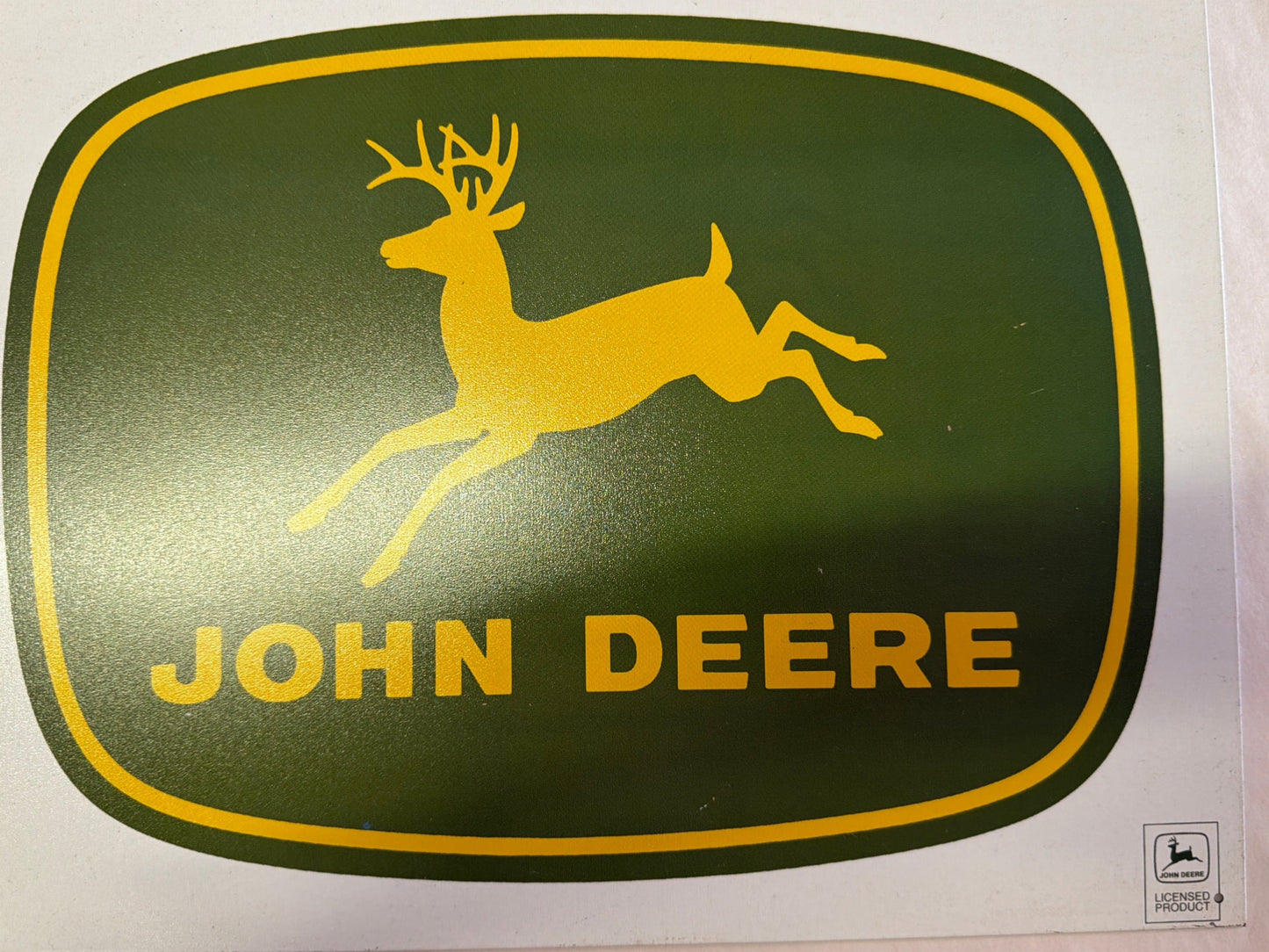 THANK YOU - Vintage John Deere Tin Sign
