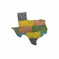 THANK YOU - Texas shape with license plates