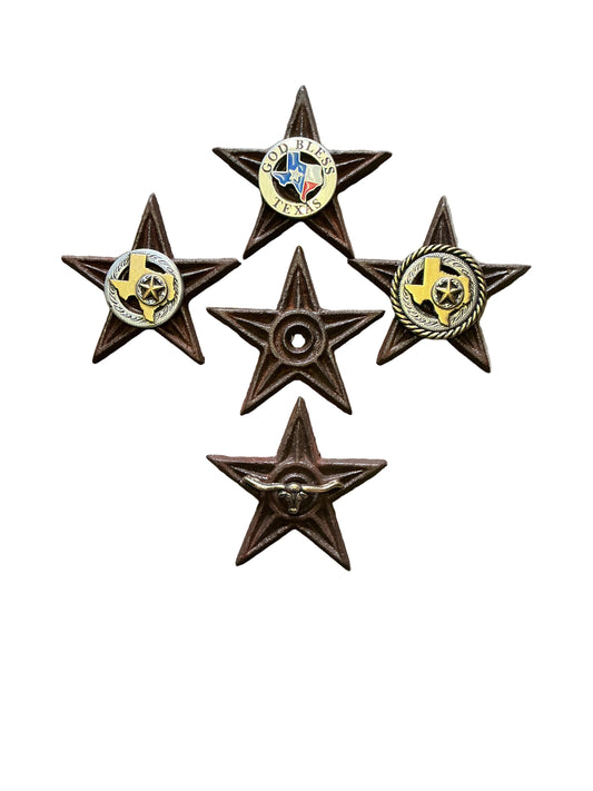 THANK YOU - Various Metal Texas Star Magnets
