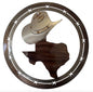 Jimmy Don Texas Metal Art | Cowboy Hat Lone Star