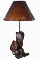 Texas Western Boot Lamp