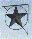 Texas Lone Star Shelf Bracket 9"