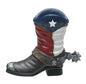 Texas Flag Roper Boot Toothpick Holder