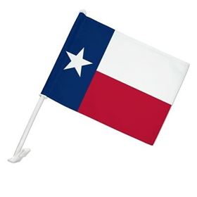 Texas Parade Flag for (Window of) Cars and Trucks