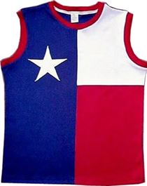 Texas Flag T-Shirt - Sleeveless