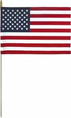 American Flag 12" x 18" Parade Flag