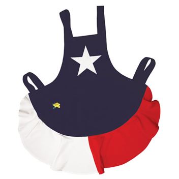 Texas Flag Apron for the Ladies