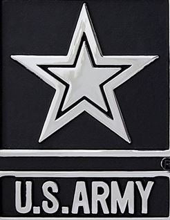 Car or Truck Auto Emblem - United States "Army of One"