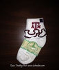 Baby Aggie Ruffled Socks for your favorite little Aggie