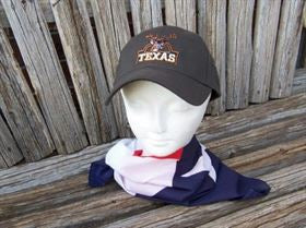 Texas Cap with Embroidered Buck