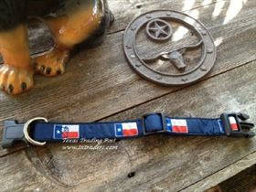 Texas Flag Dog Collar
