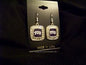 TCU - Blingy Earrings with TCU Logo