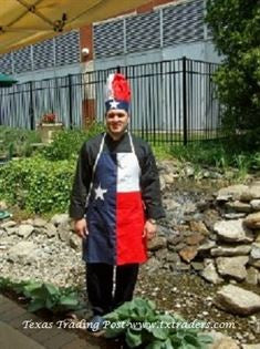 Chef's Hat in the Texas Flag