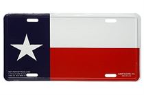 Texas Flag License Plate