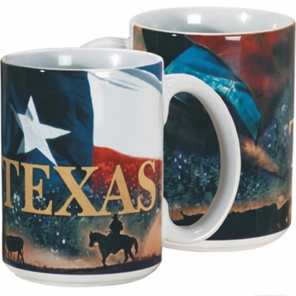 Texas Collage Coffee Mug