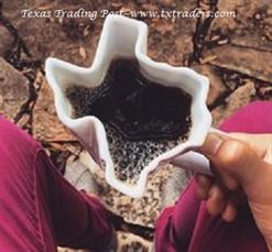 Texas Shaped Coffee Mug