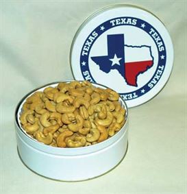 Texas Cashews in Gift Tin