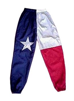 Texas Flag Nylon Pants