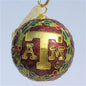Cloisonne Texas A&M Wreath Christmas Ornament