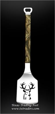 Sportula Camo Buck - Great Tailgate or BBQ Cookoff Spatula
