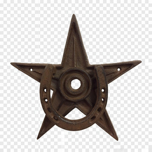 Texas Horseshoe & Lone Star Door Knocker