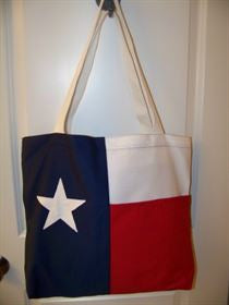 Texas Size - Texas Flag Tote Bag