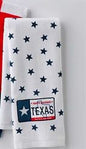 Christmas Texas Hand Towel - Happy Holidays