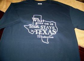 What Goes On In Texas-Stays in Texas T-Shirt