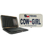 Texas Cow Girl Frame Wallet - Billfold