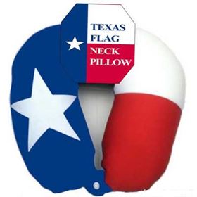 Texas Flag Neck Pillow - Travel Pillow