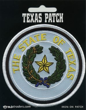 Iron-On Texas State Seal Patch